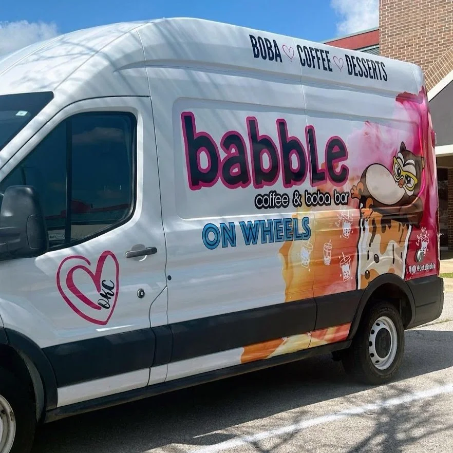 The Babble on Wheels coffee and boba bar food truck