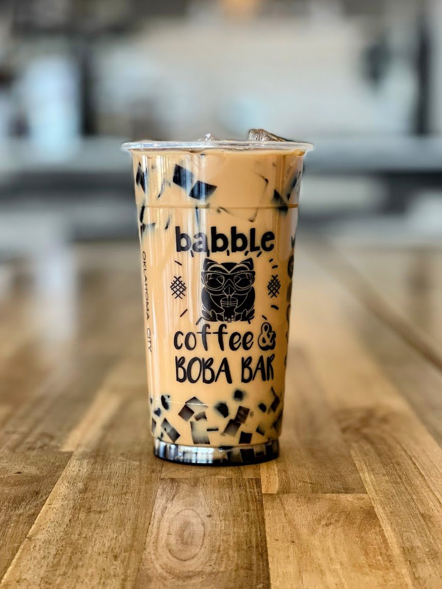 Almond Black Milk Tea